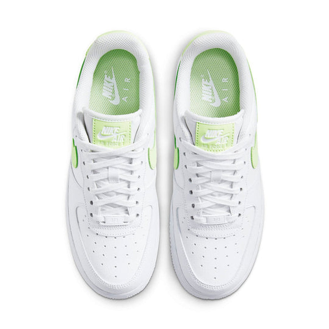 Nike Air Force 1 '07 'White Barely Volt'- Streetwear Fashion - ellesey.com