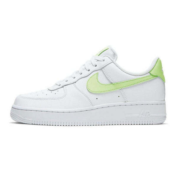 Nike Air Force 1 '07 'White Barely Volt'- Streetwear Fashion - ellesey.com