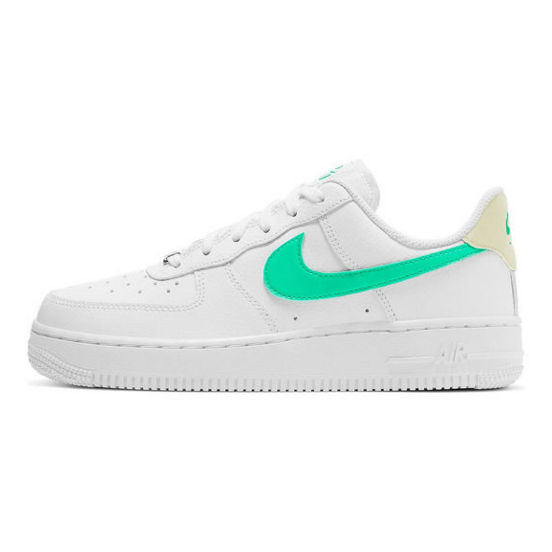 Nike Air Force 1 '07 'White Green Glow'- Streetwear Fashion - ellesey.com