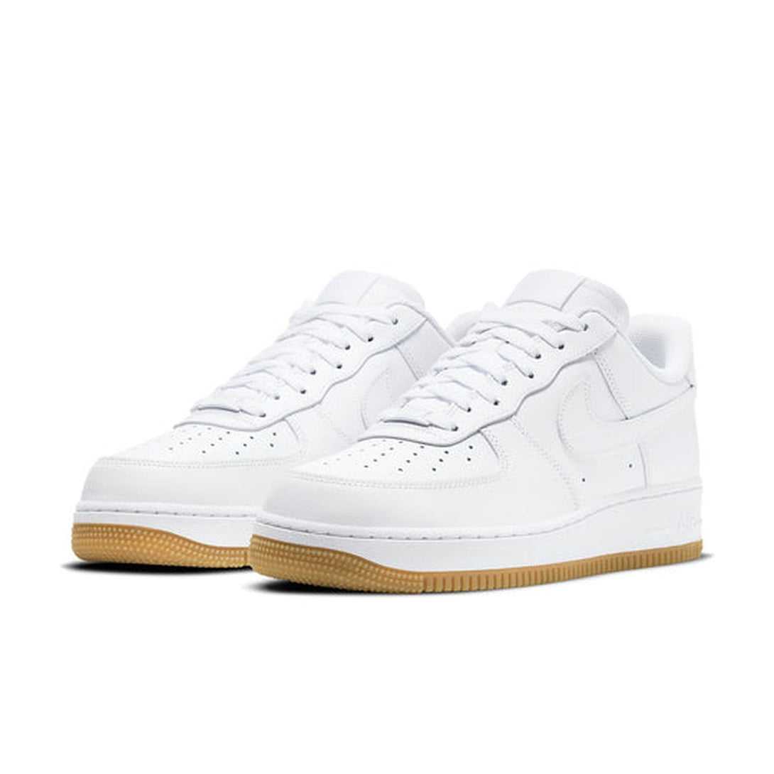 Nike Air Force 1 '07 'White Gum Light Brown'- Streetwear Fashion - ellesey.com