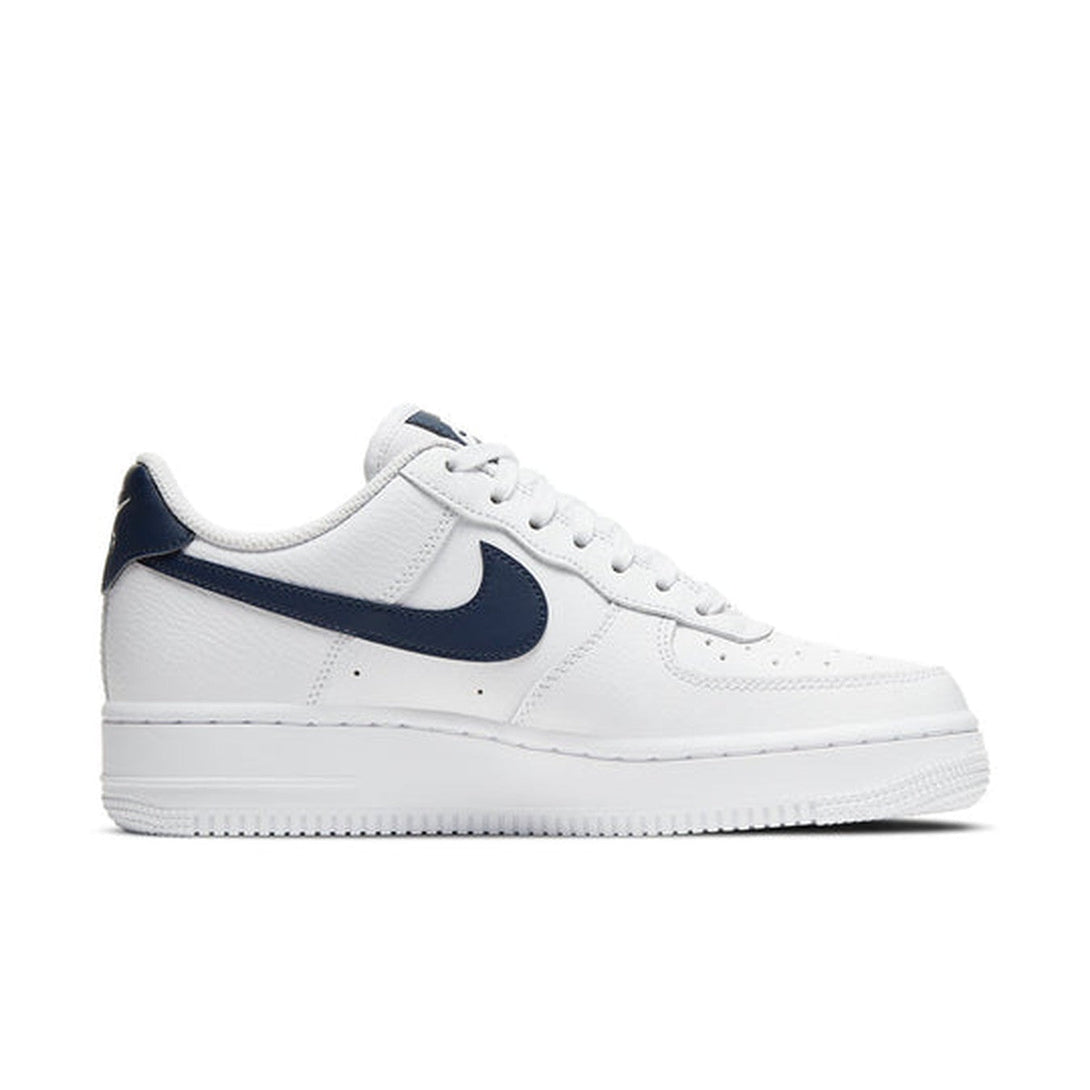 Nike Air Force 1 '07 'White Midnight Navy'- Streetwear Fashion - ellesey.com