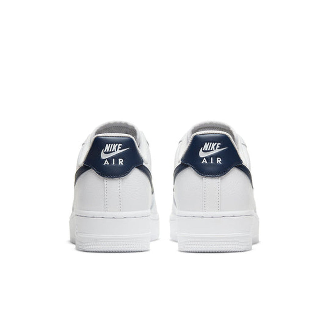 Nike Air Force 1 '07 'White Midnight Navy'- Streetwear Fashion - ellesey.com