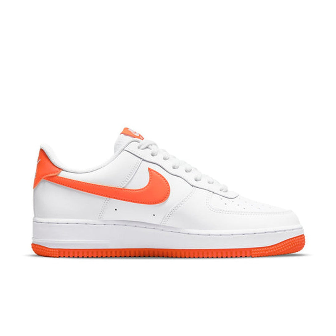 Nike Air Force 1 '07 'White Team Orange'- Streetwear Fashion - ellesey.com