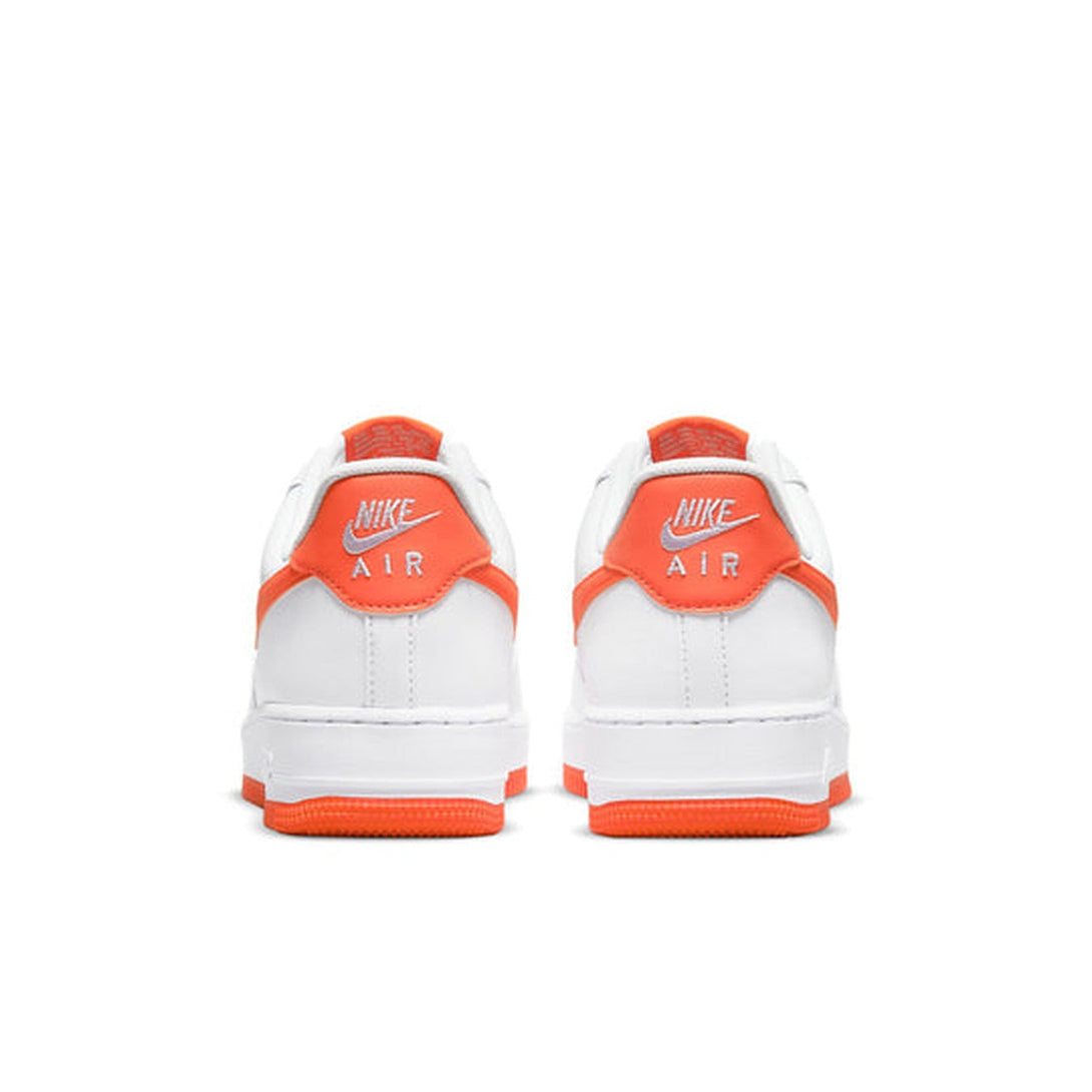 Nike Air Force 1 '07 'White Team Orange'- Streetwear Fashion - ellesey.com