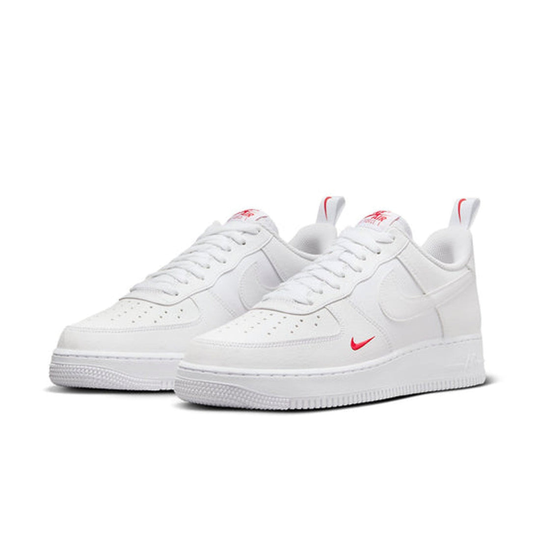 Nike Air Force 1 '07 'White University Red'- Streetwear Fashion - ellesey.com