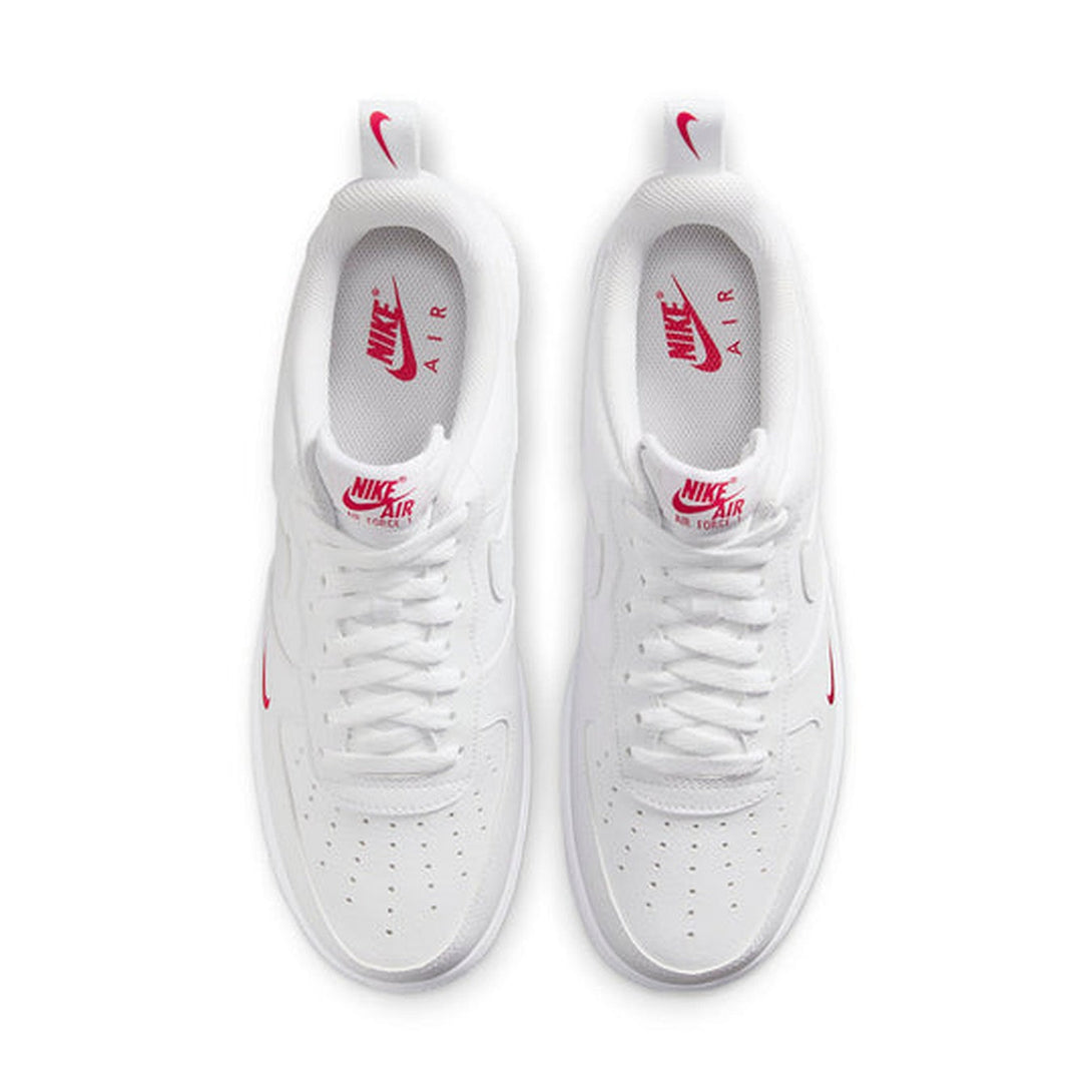 Nike Air Force 1 '07 'White University Red'- Streetwear Fashion - ellesey.com