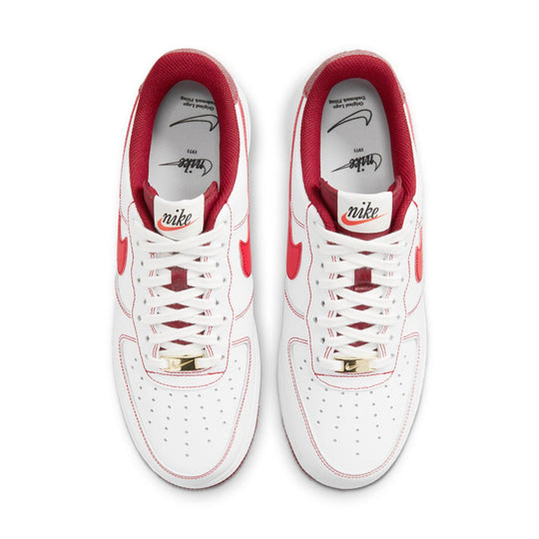 Nike Air Force 1 '07 'White University Red'- Streetwear Fashion - ellesey.com