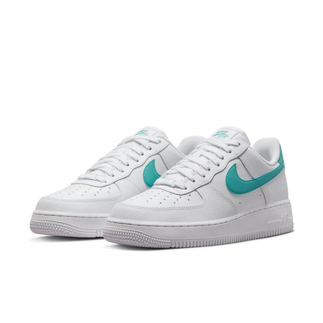 Nike Air Force 1 '07 'White Washed Teal'- Streetwear Fashion - ellesey.com