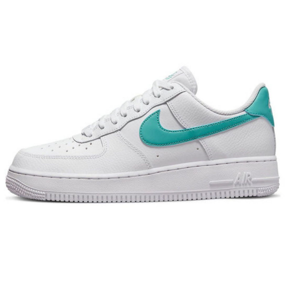 Nike Air Force 1 '07 'White Washed Teal'- Streetwear Fashion - ellesey.com