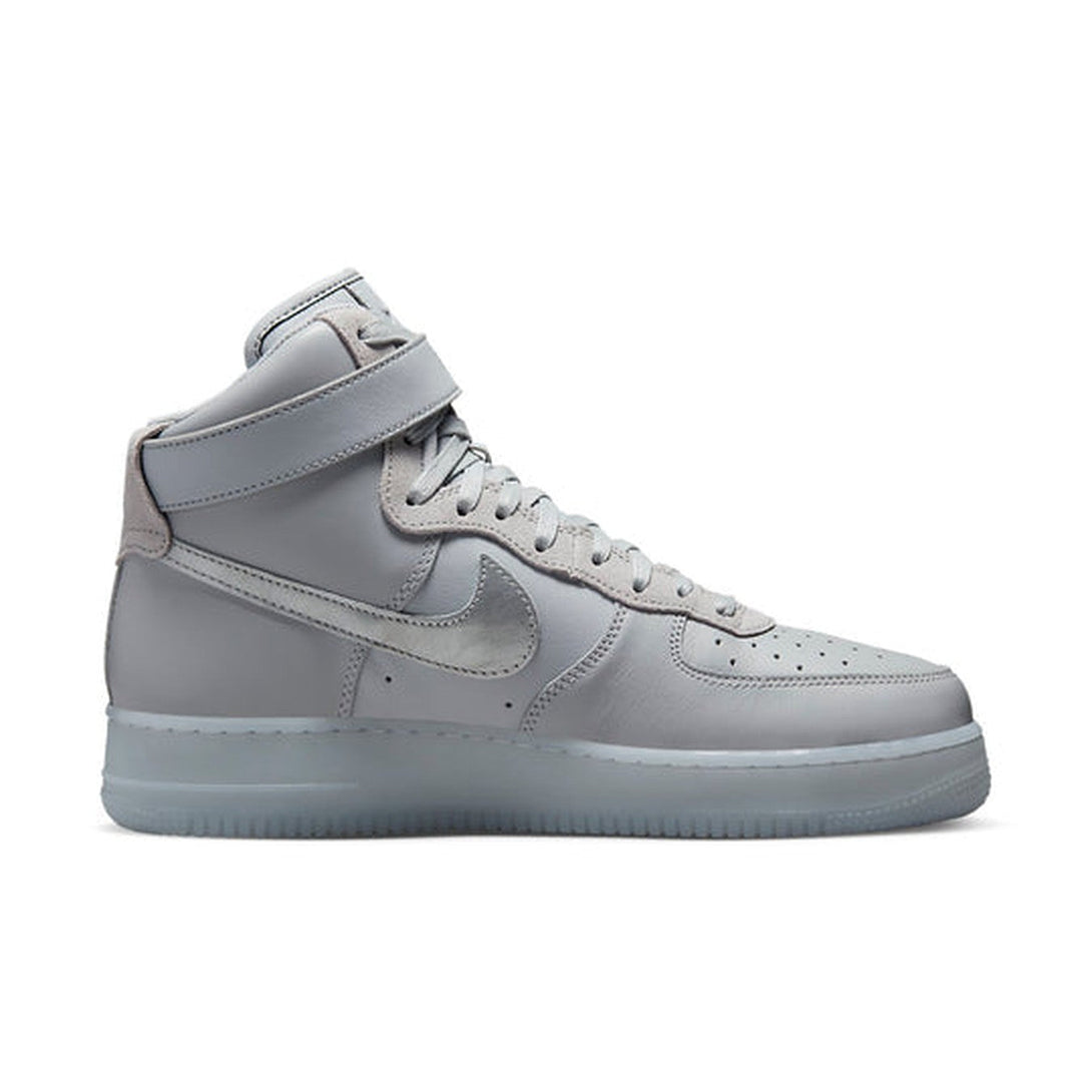 Nike Air Force 1 High '07 Premium Shoes 'Wolf Grey'- Streetwear Fashion - ellesey.com