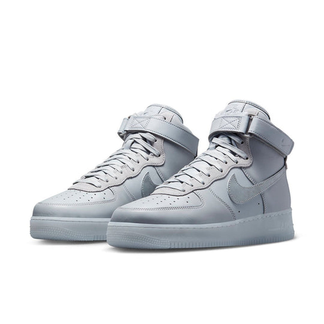 Nike Air Force 1 High '07 Premium Shoes 'Wolf Grey'- Streetwear Fashion - ellesey.com