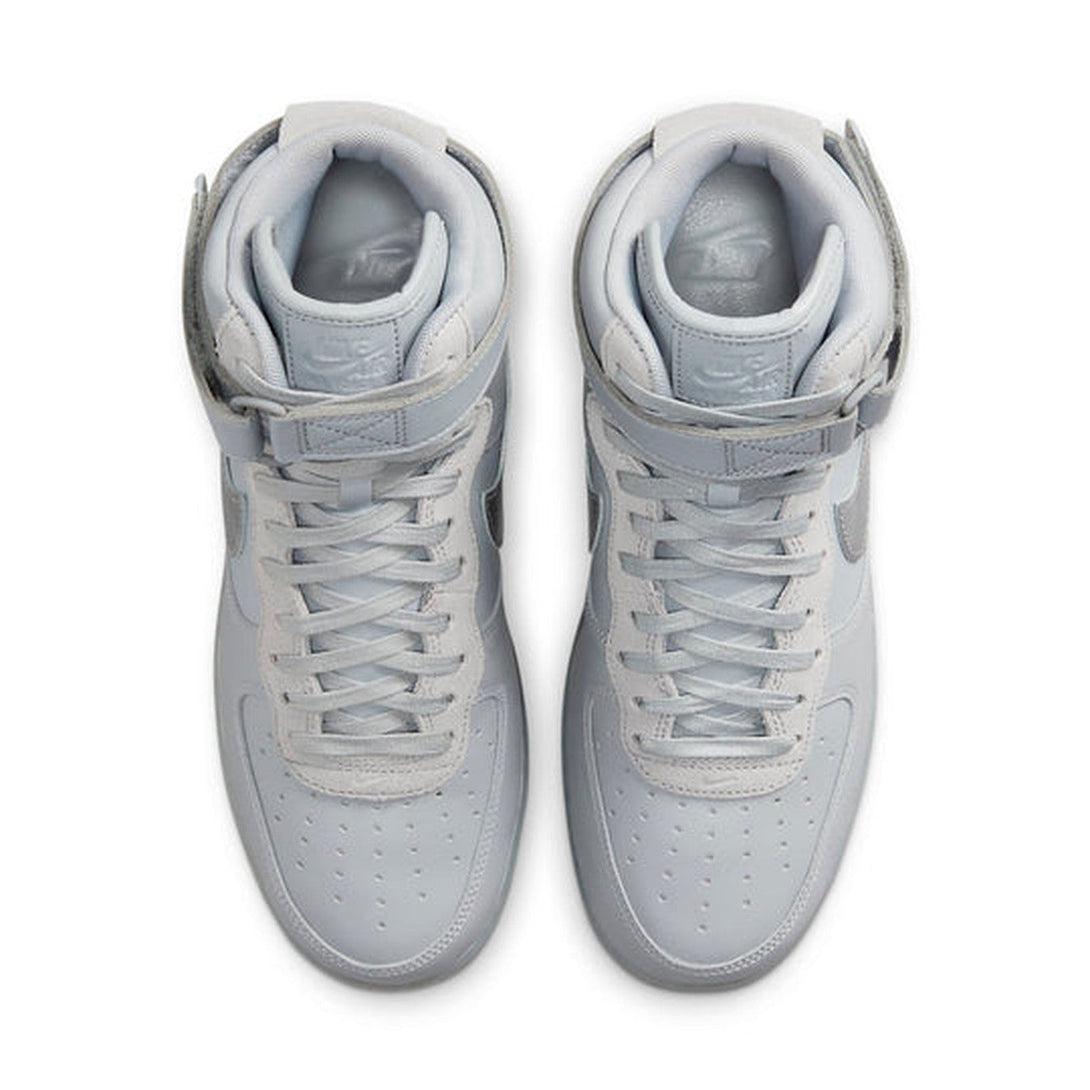 Nike Air Force 1 High '07 Premium Shoes 'Wolf Grey'- Streetwear Fashion - ellesey.com