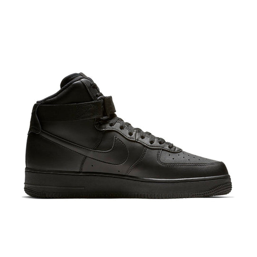 Nike Air Force 1 High '07 'Triple Black 2020'- Streetwear Fashion - ellesey.com