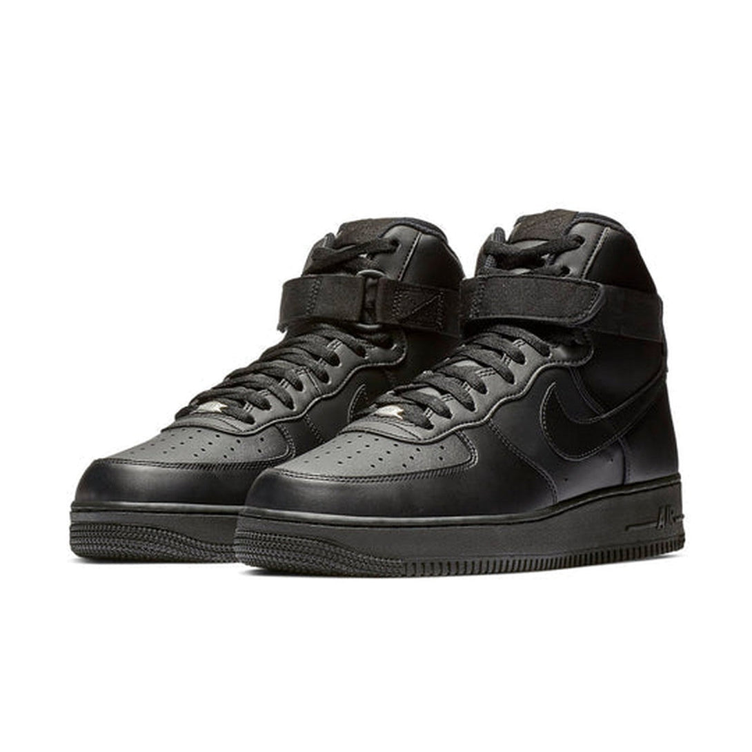 Nike Air Force 1 High '07 'Triple Black 2020'- Streetwear Fashion - ellesey.com