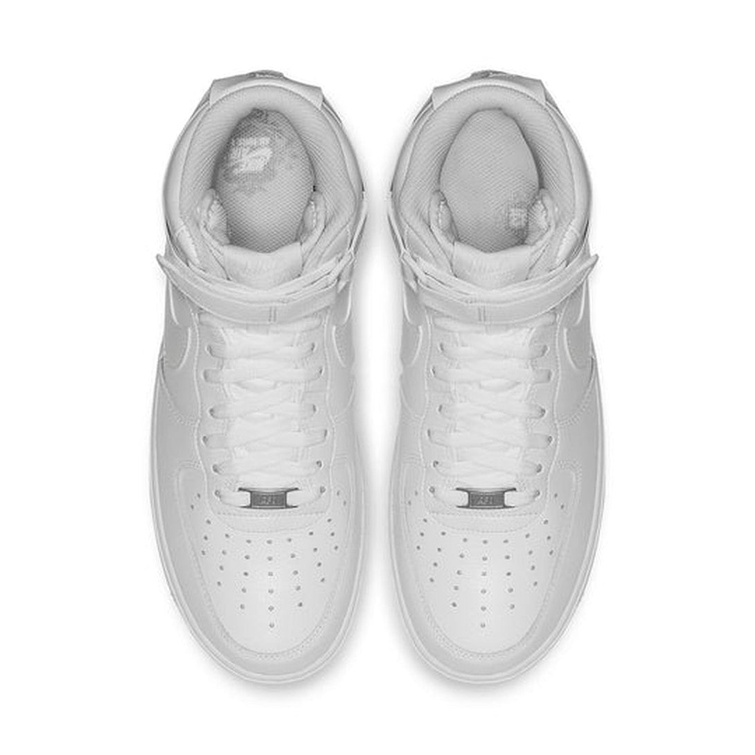 Nike Air Force 1 High '07 'Triple White'- Streetwear Fashion - ellesey.com