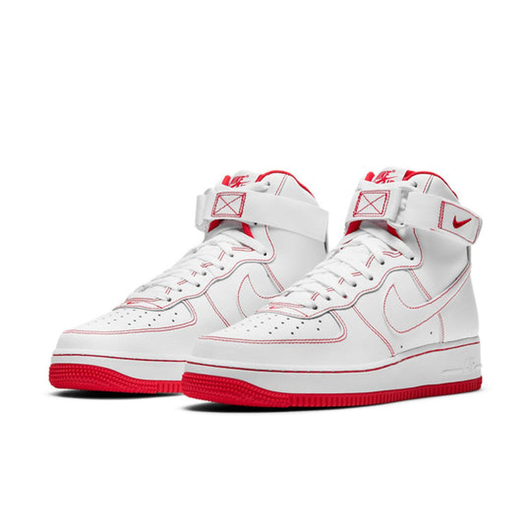 Nike Air Force 1 High '07 'University Red'- Streetwear Fashion - ellesey.com