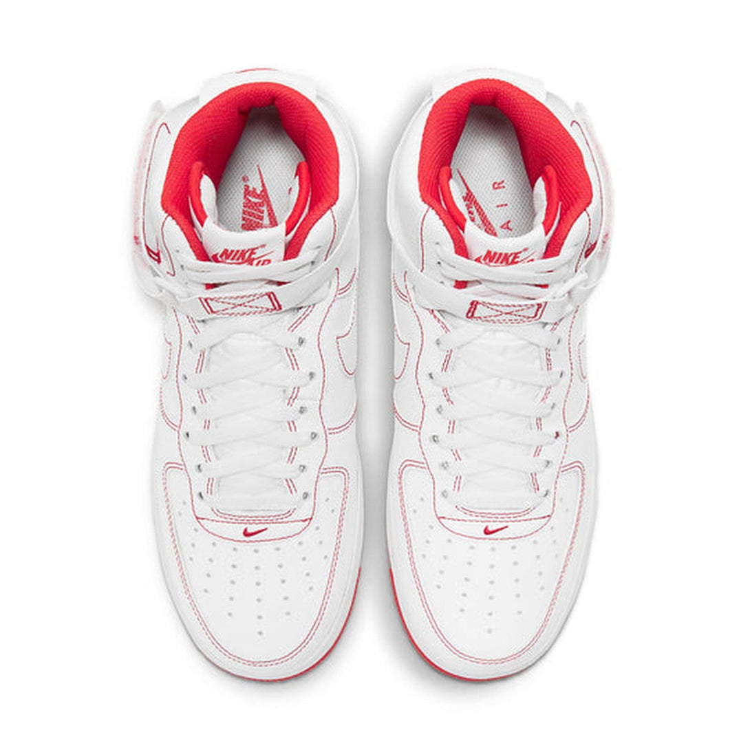 Nike Air Force 1 High '07 'University Red'- Streetwear Fashion - ellesey.com