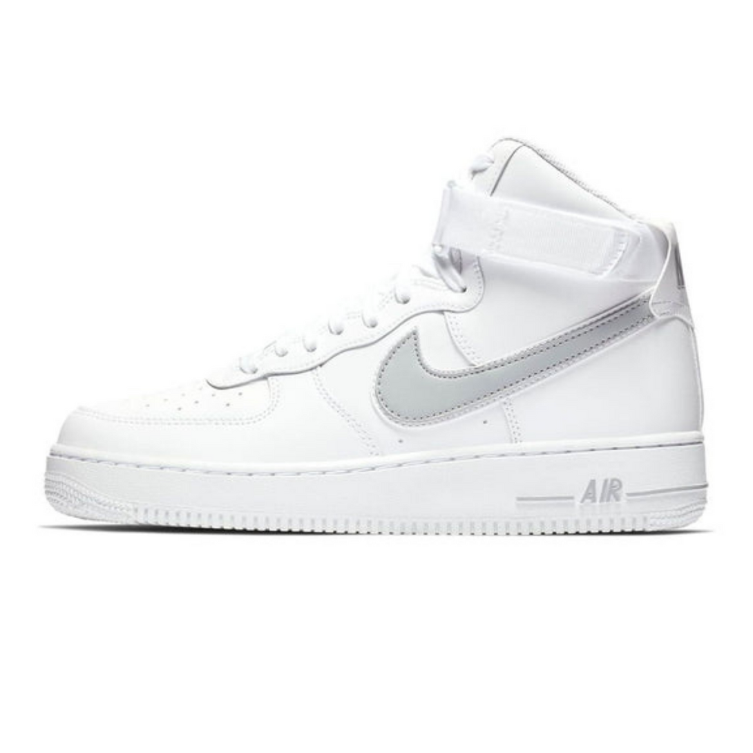 Nike Air Force 1 High '07 'White Wolf Grey'- Streetwear Fashion - ellesey.com