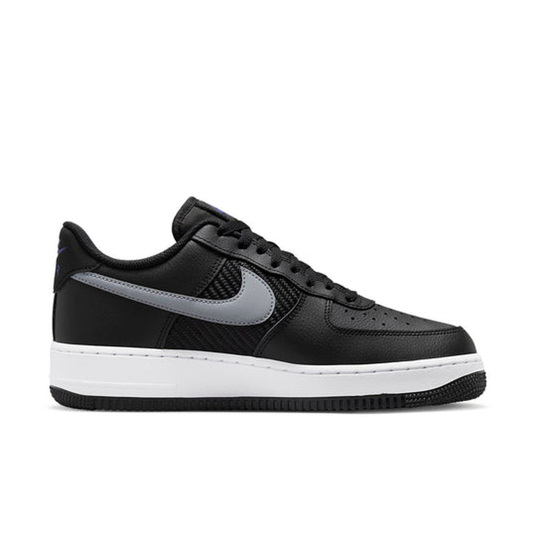 Nike Air Force 1 Low '07 'Double Swoosh Black Racer Blue'- Streetwear Fashion - ellesey.com