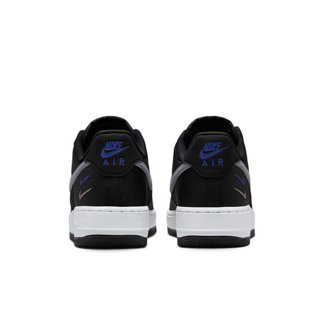 Nike Air Force 1 Low '07 'Double Swoosh Black Racer Blue'- Streetwear Fashion - ellesey.com