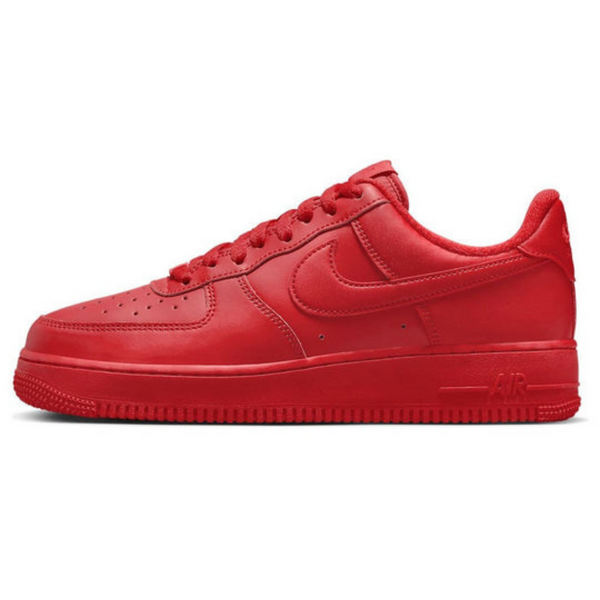 Nike Air Force 1 Low '07 LV8 1 'Triple Red'- Streetwear Fashion - ellesey.com