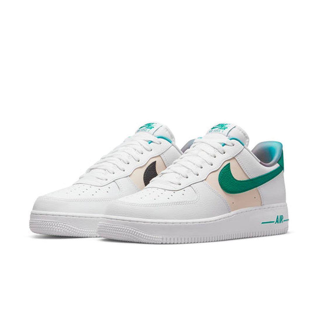 Nike Air Force 1 Low '07 LV8 EMB 'White Malachite'- Streetwear Fashion - ellesey.com