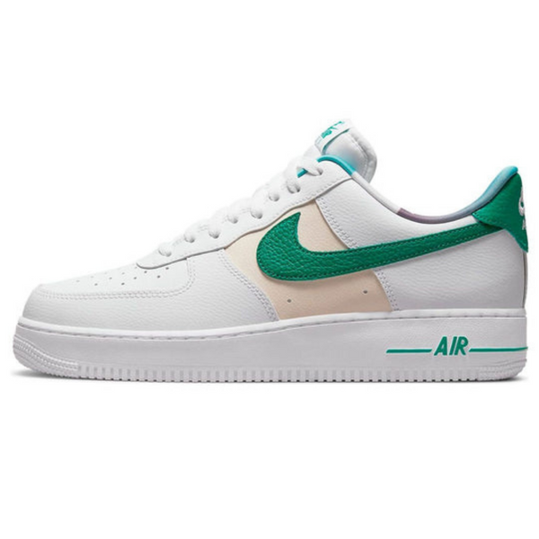 Nike Air Force 1 Low '07 LV8 EMB 'White Malachite'- Streetwear Fashion - ellesey.com