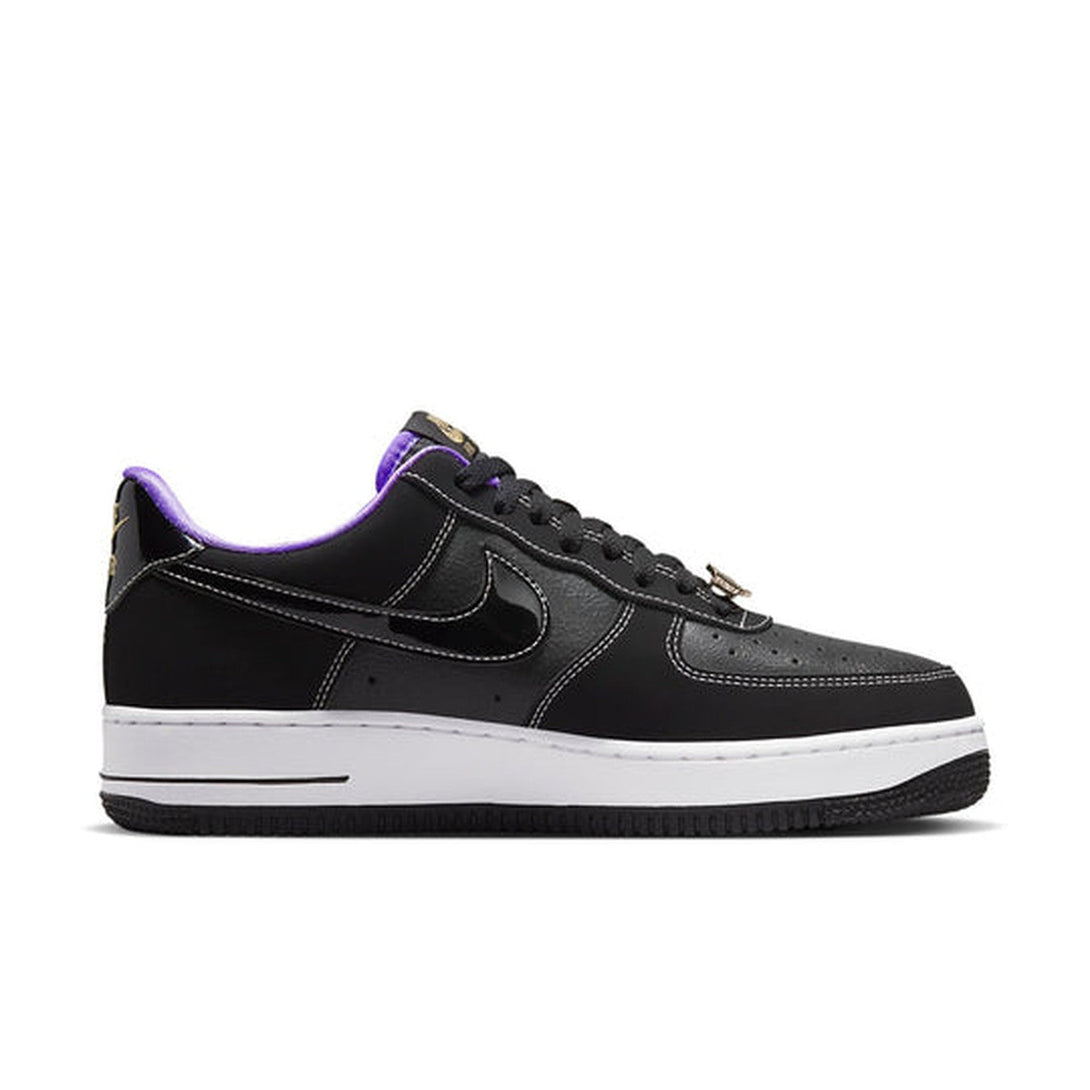 Nike Air Force 1 Low '07 LV8 EMB 'World Champ - Lakers'- Streetwear Fashion - ellesey.com