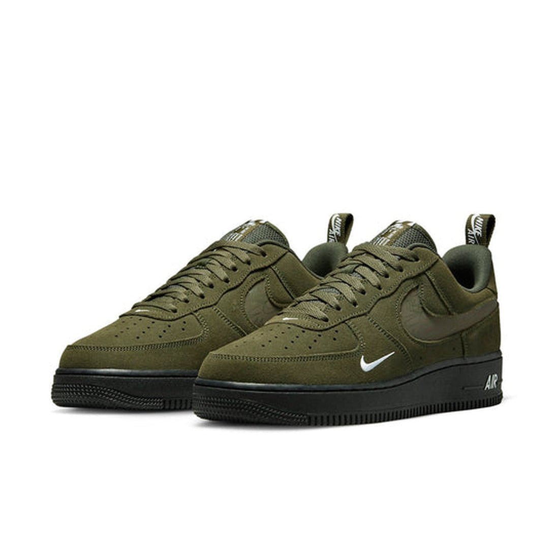 Nike Air Force 1 Low '07 LV8 'Reflective Swoosh - Cargo Khaki'- Streetwear Fashion - ellesey.com