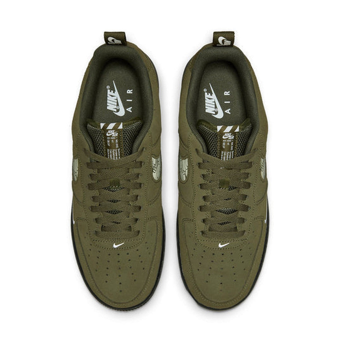 Nike Air Force 1 Low '07 LV8 'Reflective Swoosh - Cargo Khaki'- Streetwear Fashion - ellesey.com