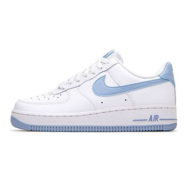 Nike Air Force 1 Low '07 Patent 'Light Armory Blue'- Streetwear Fashion - ellesey.com