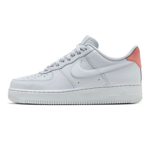 Nike Air Force 1 Low '07 'Pure Platinum Red Stardust'- Streetwear Fashion - ellesey.com