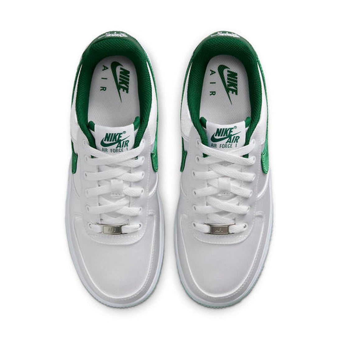 Nike Air Force 1 Low '07 'Satin' White Pine Green- Streetwear Fashion - ellesey.com