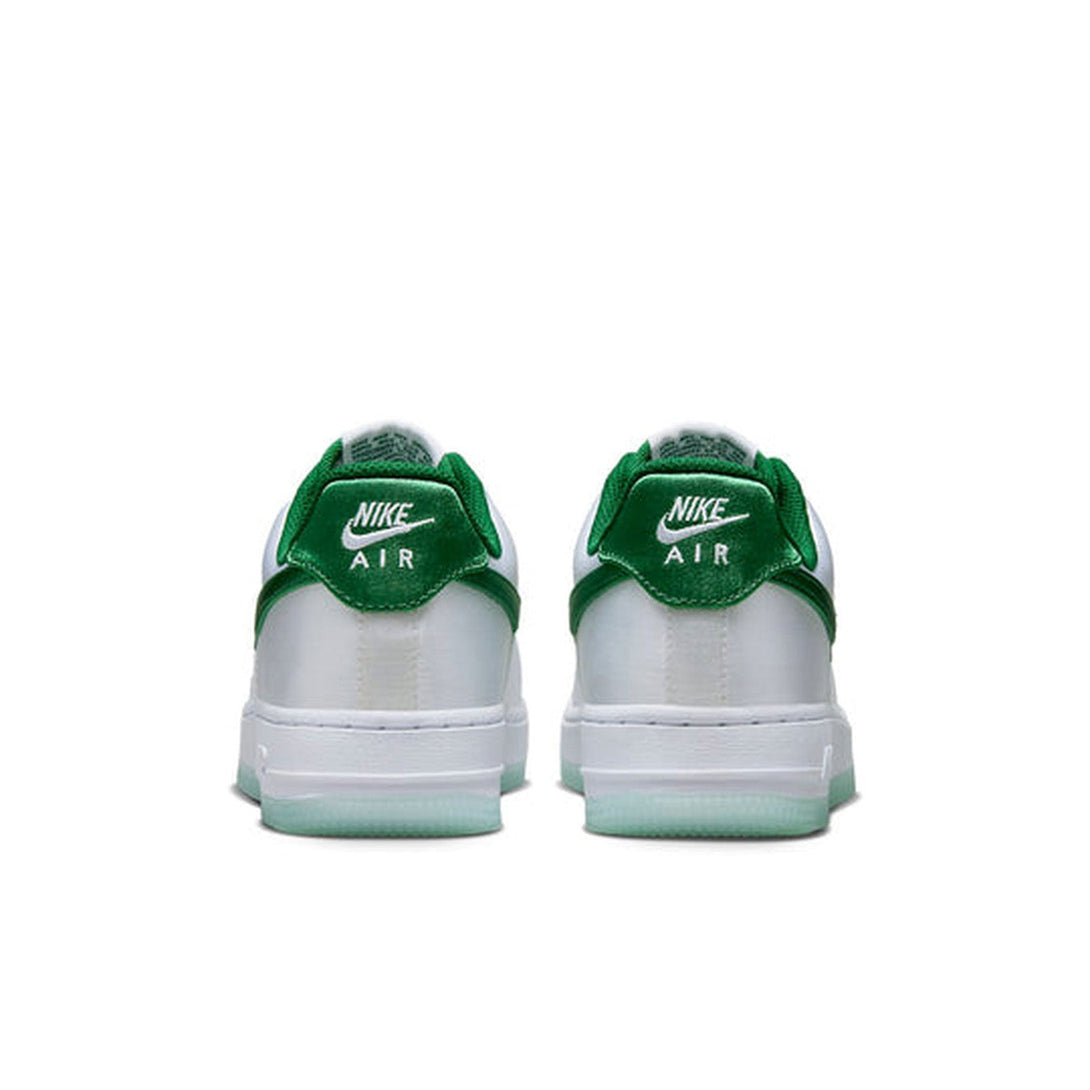 Nike Air Force 1 Low '07 'Satin' White Pine Green- Streetwear Fashion - ellesey.com