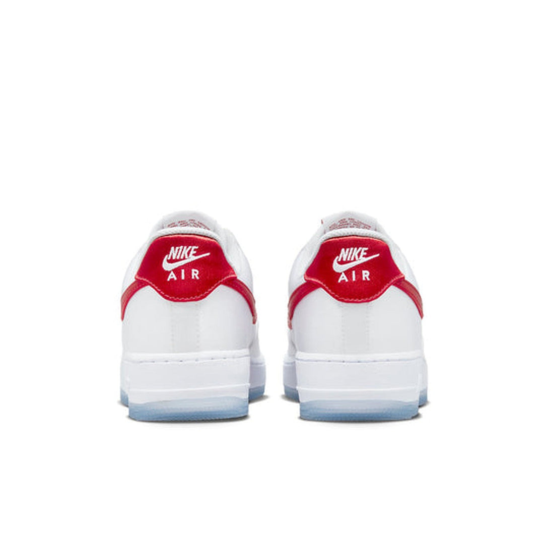 Nike Air Force 1 Low '07 'Satin White Varsity Red'- Streetwear Fashion - ellesey.com