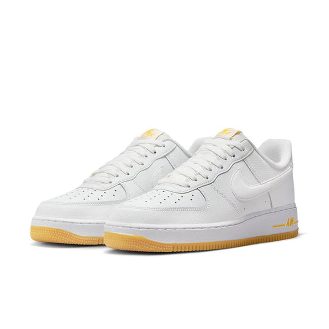 Nike Air Force 1 Low '07 'White University Gold Gum'- Streetwear Fashion - ellesey.com