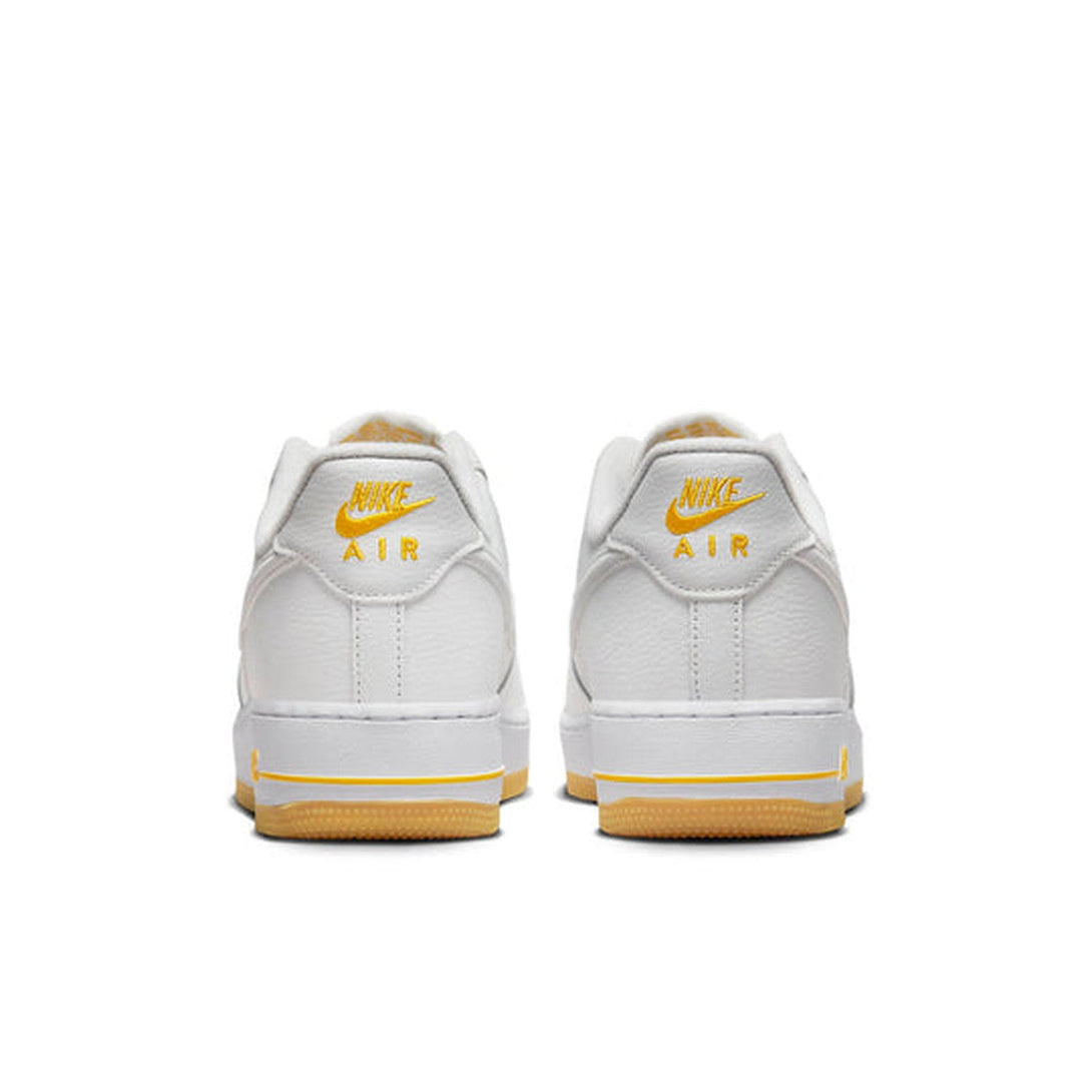 Nike Air Force 1 Low '07 'White University Gold Gum'- Streetwear Fashion - ellesey.com