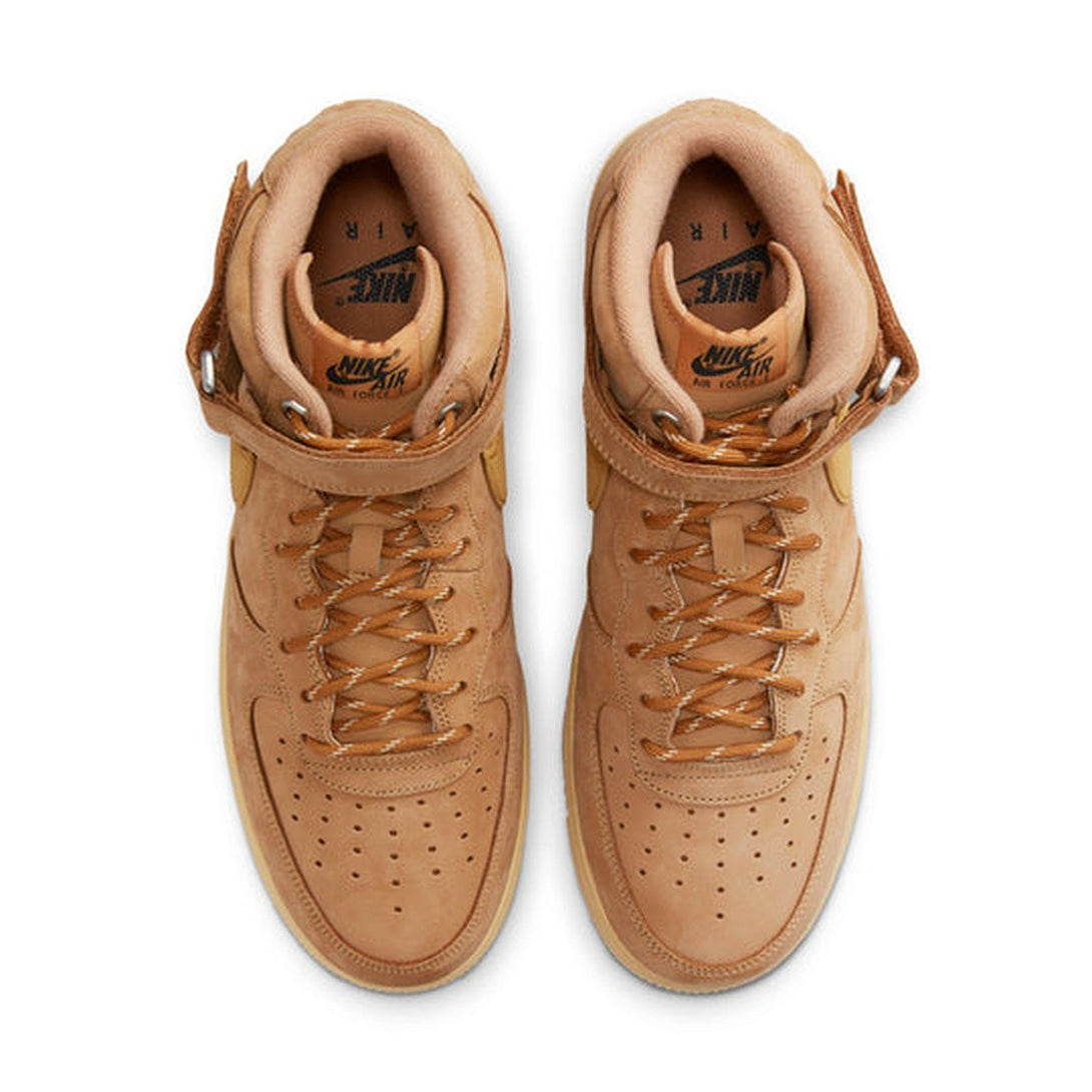 Nike Air Force 1 Mid '07 'Flax'- Streetwear Fashion - ellesey.com