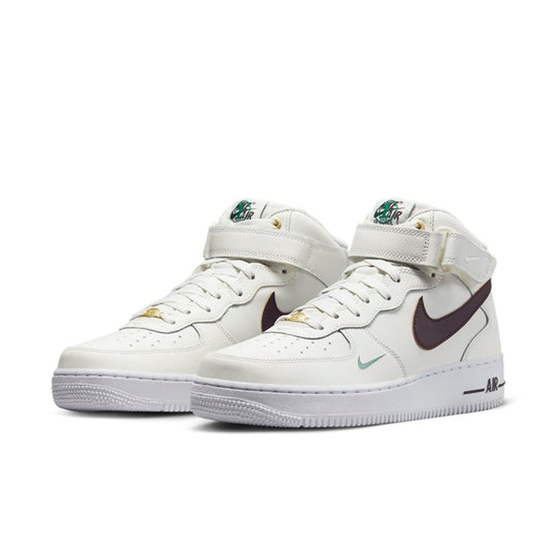 Nike Air Force 1 Mid '07 LV8 '40th Anniversary - Sail Brown Basalt'- Streetwear Fashion - ellesey.com