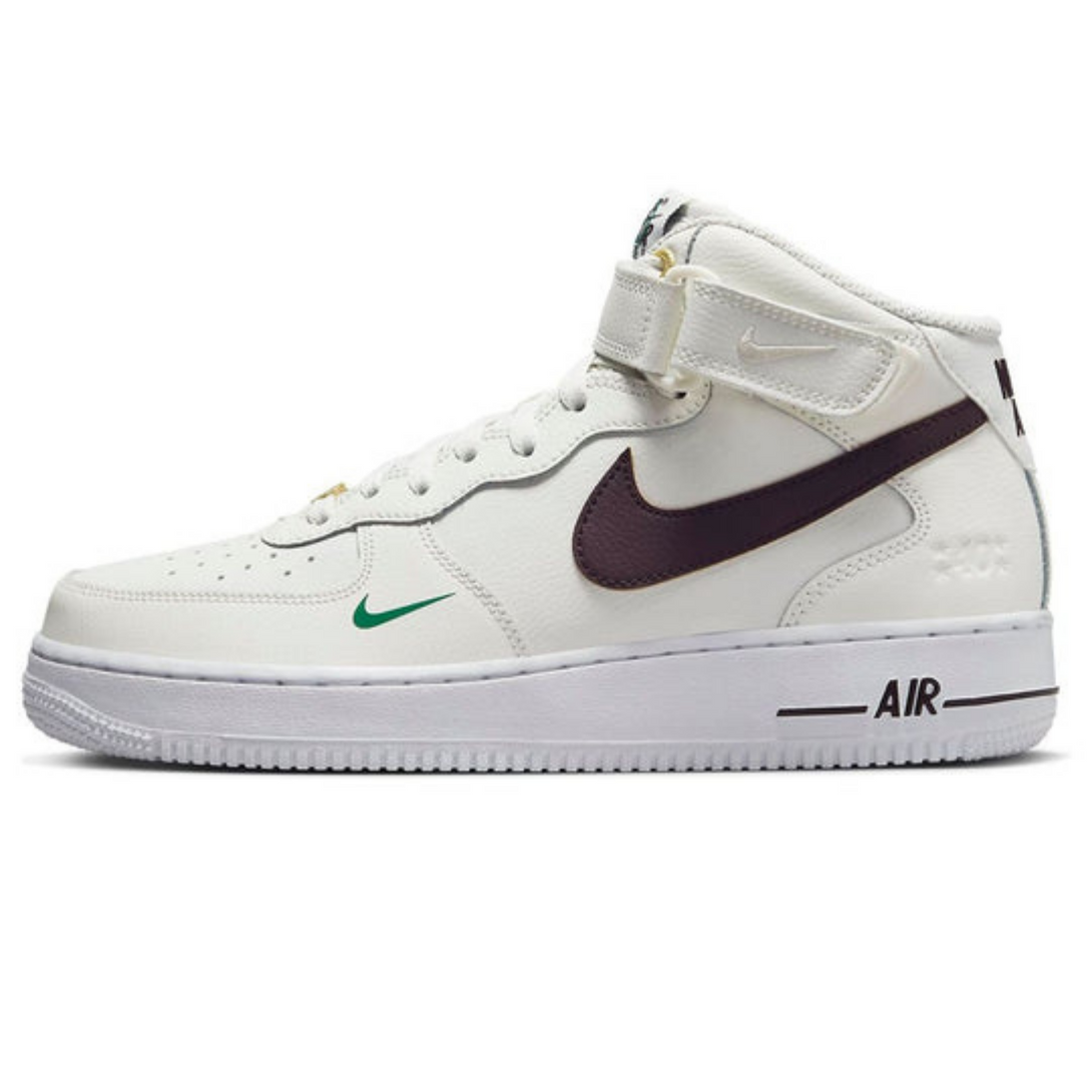 Nike Air Force 1 Mid '07 LV8 '40th Anniversary - Sail Brown Basalt'- Streetwear Fashion - ellesey.com