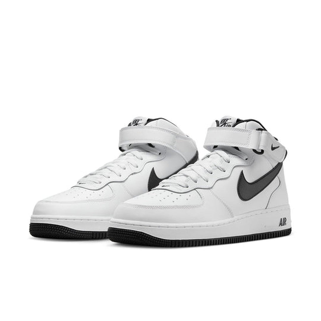 Nike Air Force 1 Mid '07 'White Black'- Streetwear Fashion - ellesey.com