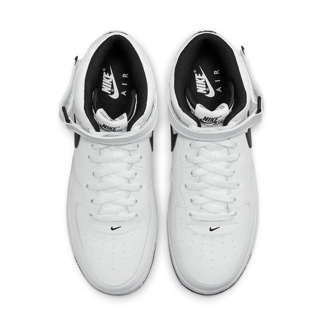 Nike Air Force 1 Mid '07 'White Black'- Streetwear Fashion - ellesey.com