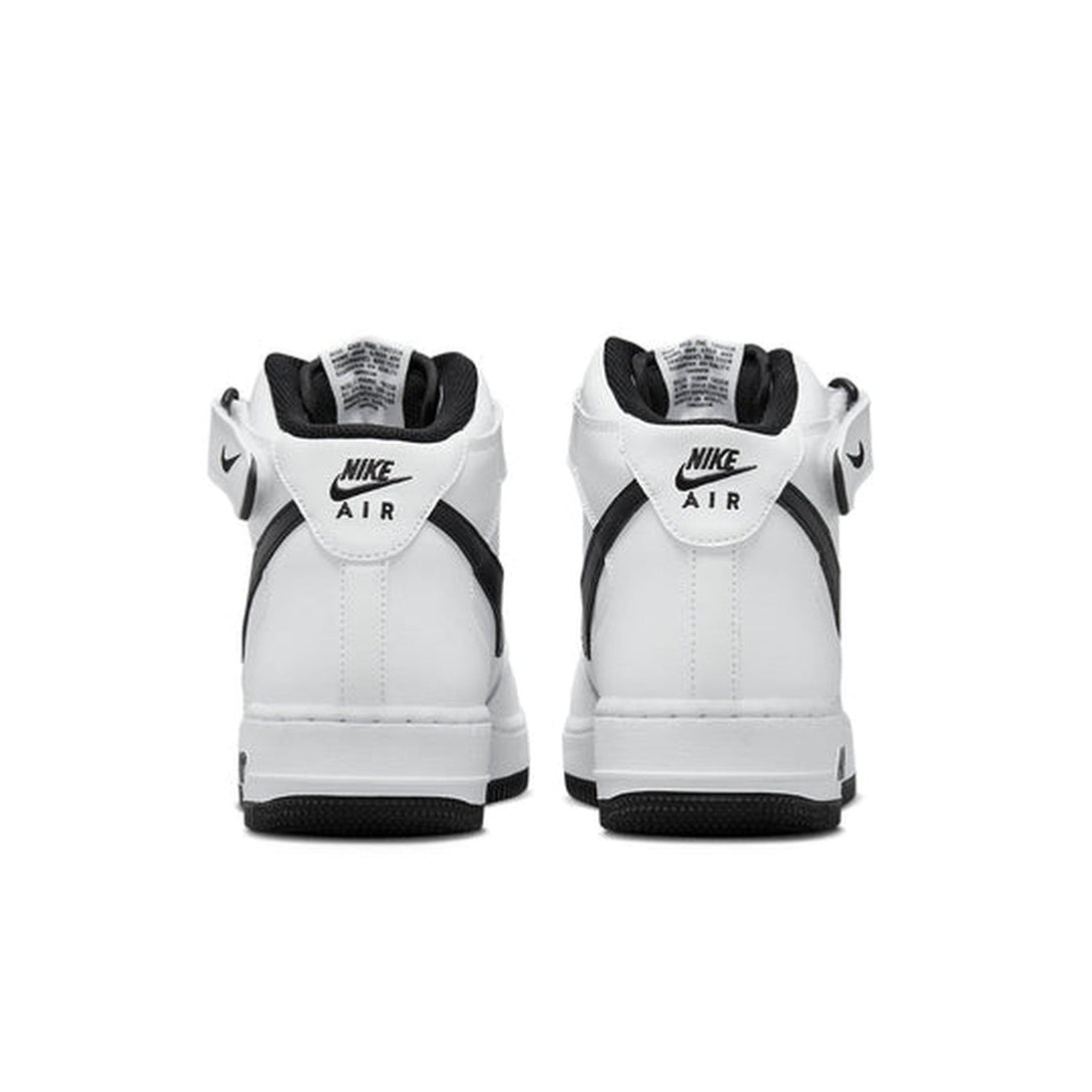 Nike Air Force 1 Mid '07 'White Black'- Streetwear Fashion - ellesey.com