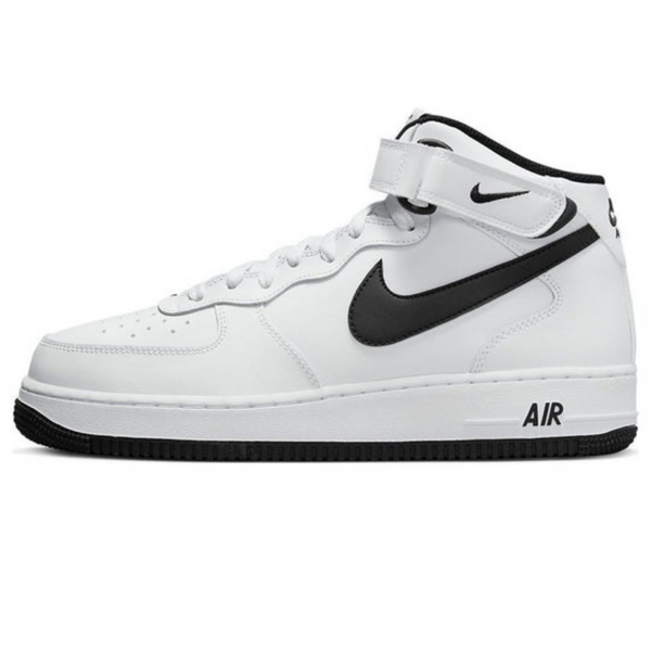 Nike Air Force 1 Mid '07 'White Black'- Streetwear Fashion - ellesey.com