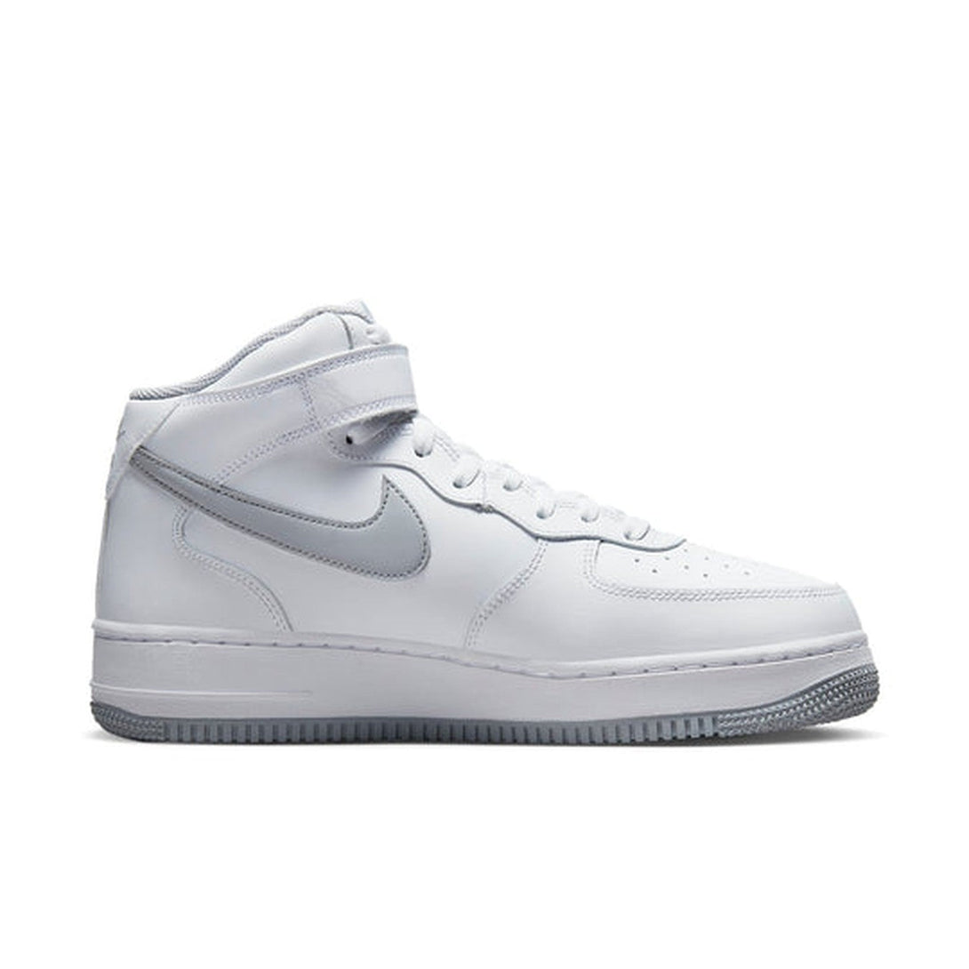 Nike Air Force 1 Mid '07 'White Wolf Grey'- Streetwear Fashion - ellesey.com