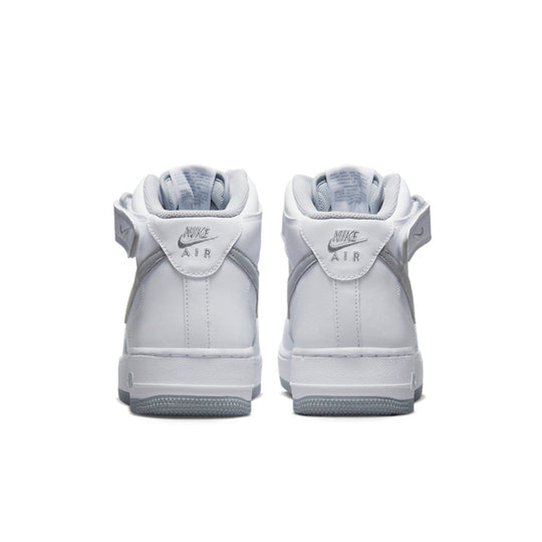 Nike Air Force 1 Mid '07 'White Wolf Grey'- Streetwear Fashion - ellesey.com