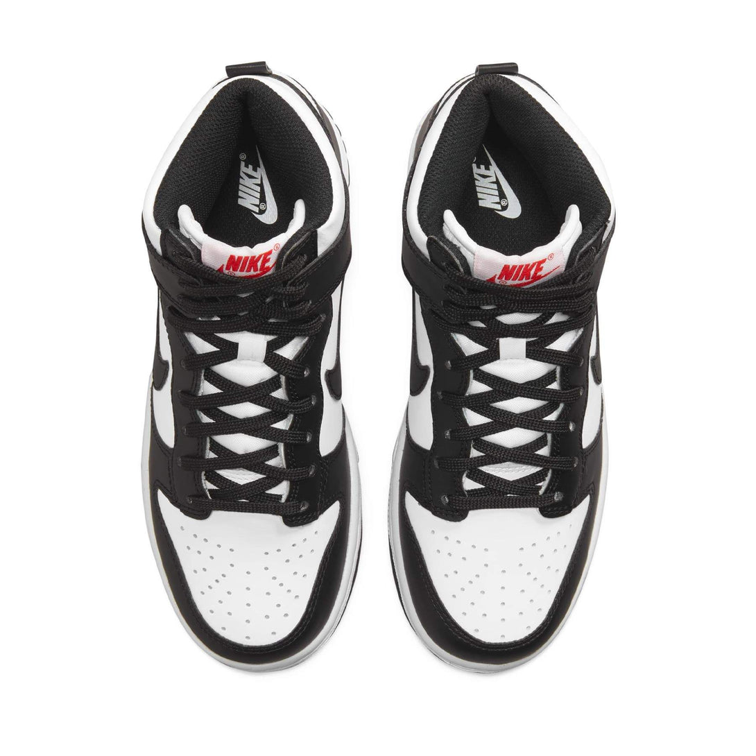 Nike Dunk High GS 'Black White'- Streetwear Fashion - ellesey.com