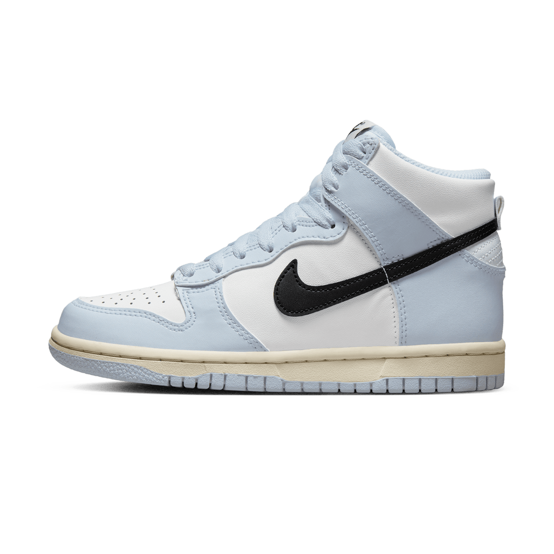 Nike Dunk High GS 'Football Grey'- Streetwear Fashion - ellesey.com