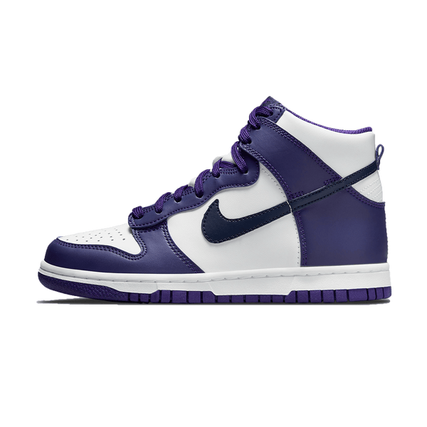 Nike Dunk High GS 'Purple Midnight Navy'- Streetwear Fashion - ellesey.com