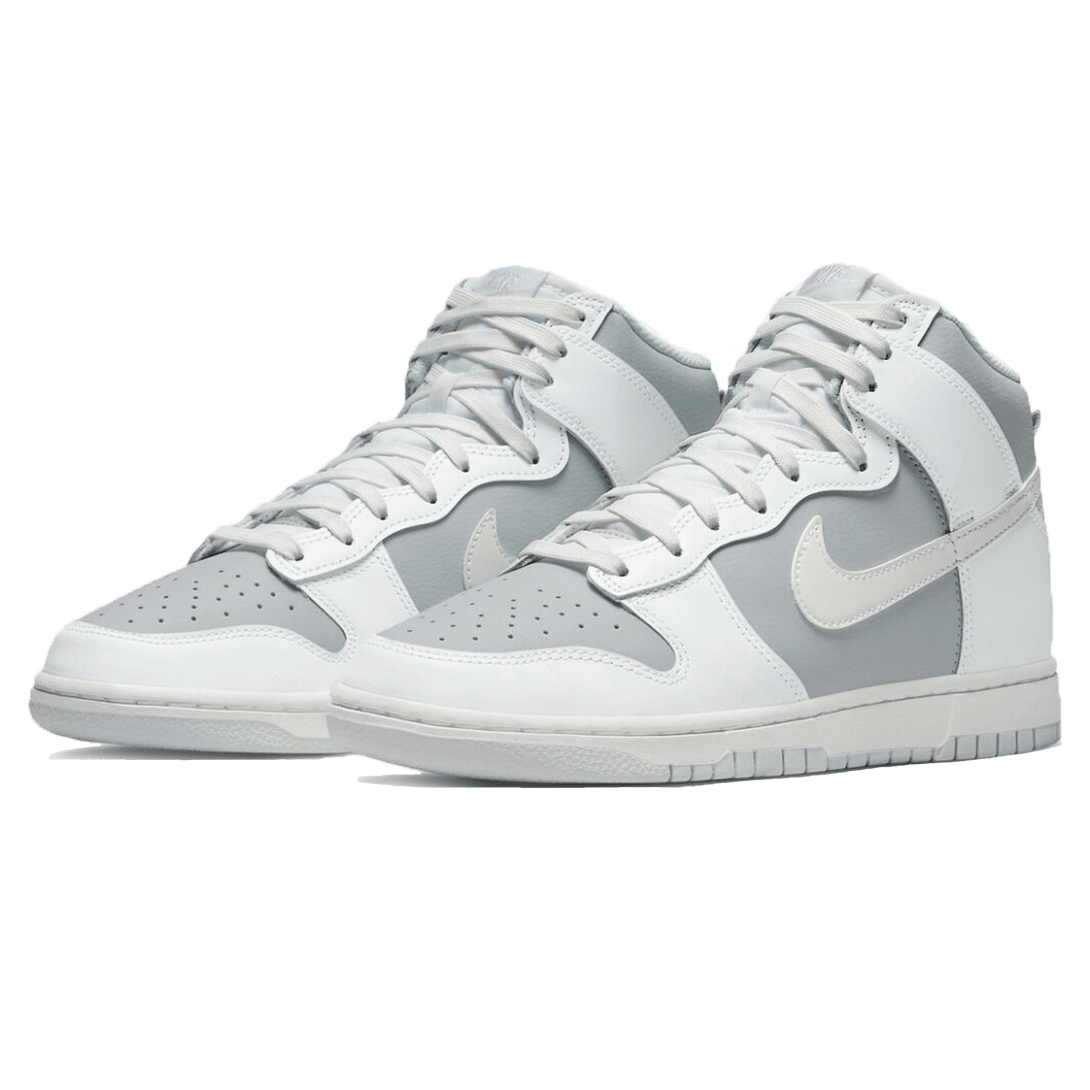 Nike Dunk High Grey White- Streetwear Fashion - ellesey.com